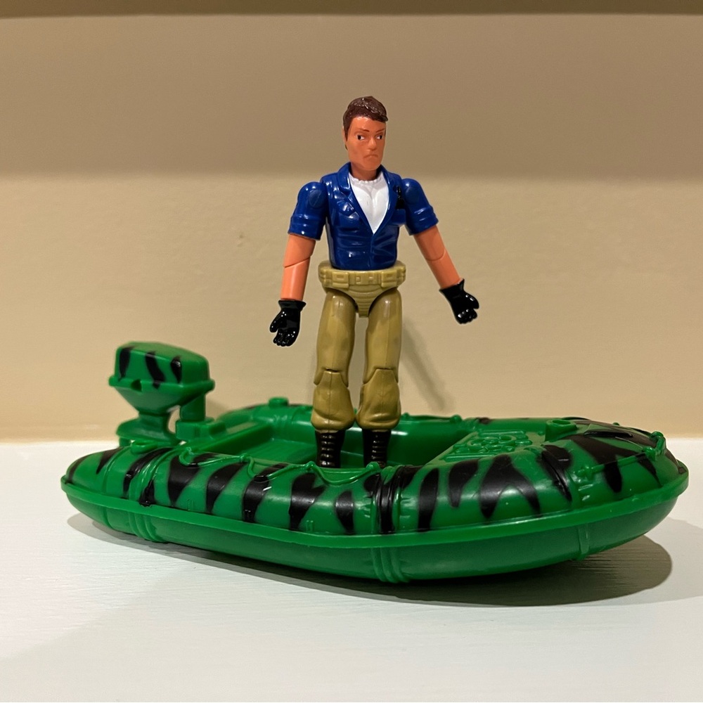 River Boat Action Figure Toy Play set